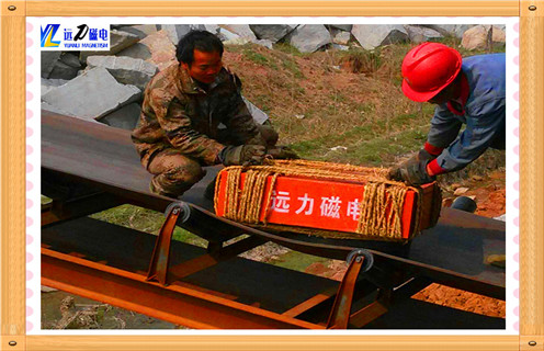 帶式強(qiáng)永磁除鐵器，河南RCYB-4帶式強(qiáng)磁永磁除鐵器方案知識(shí)參數(shù)_內(nèi)部磁塊安裝方法_河南RCYB-4帶式強(qiáng)磁永磁除鐵器方案型號(hào)價(jià)格
