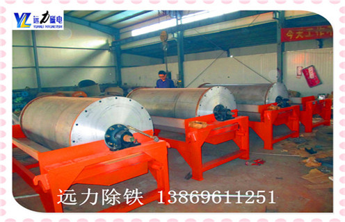 永磁筒式磁選機(jī)，福建永磁筒式磁選機(jī)優(yōu)缺點_遠(yuǎn)力福建永磁筒式磁選機(jī)優(yōu)缺點的結(jié)構(gòu)磁場分布圖 